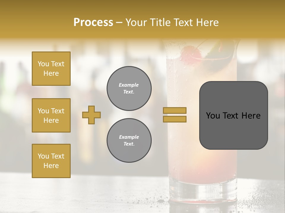 Alcohol Lime Cool PowerPoint Template