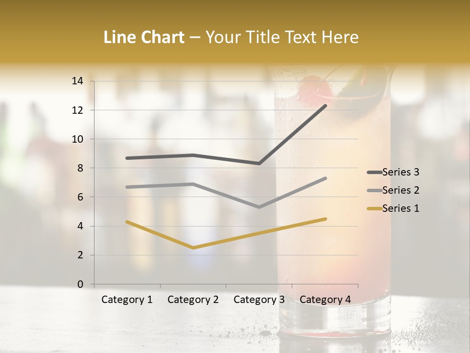 Alcohol Lime Cool PowerPoint Template