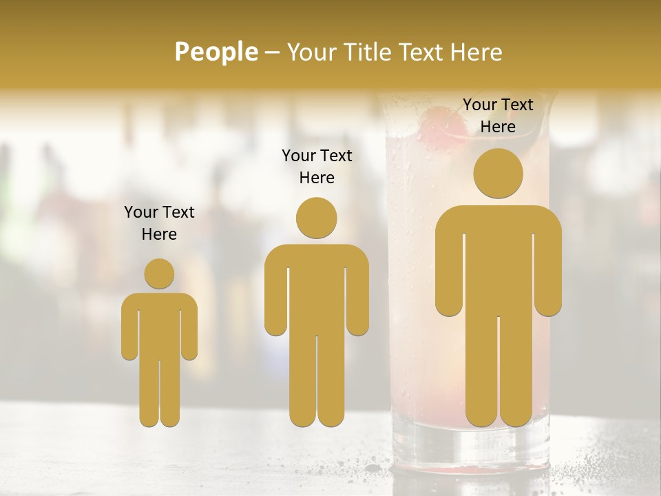 Alcohol Lime Cool PowerPoint Template