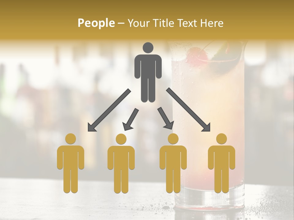 Alcohol Lime Cool PowerPoint Template