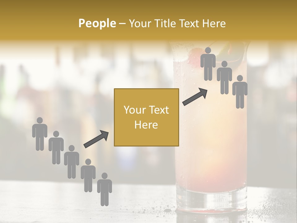 Alcohol Lime Cool PowerPoint Template