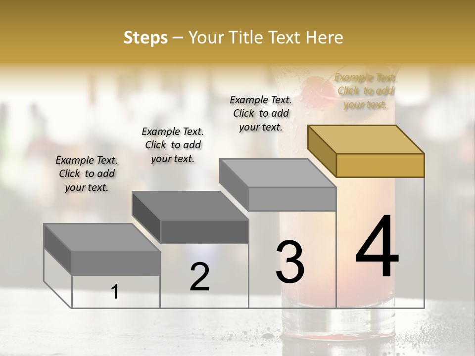 Alcohol Lime Cool PowerPoint Template