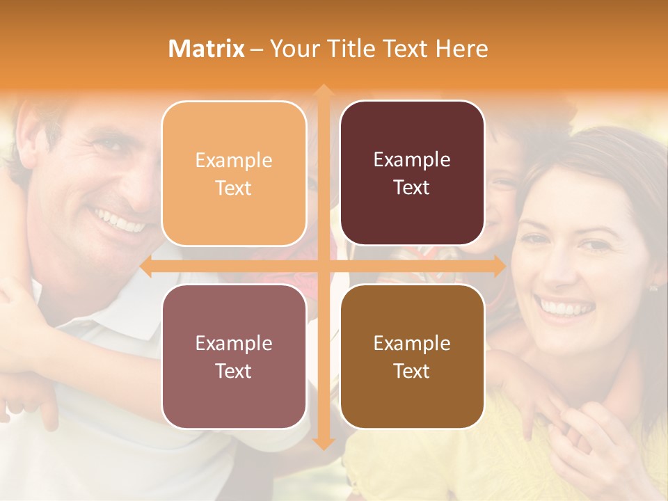 At Camera Year Old Girl PowerPoint Template