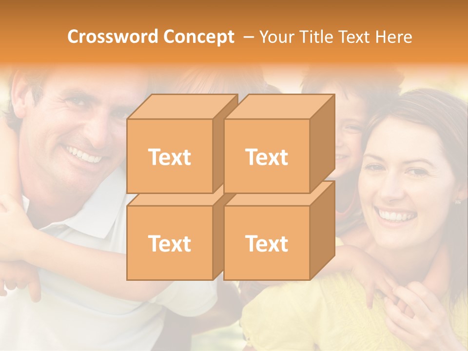 At Camera Year Old Girl PowerPoint Template