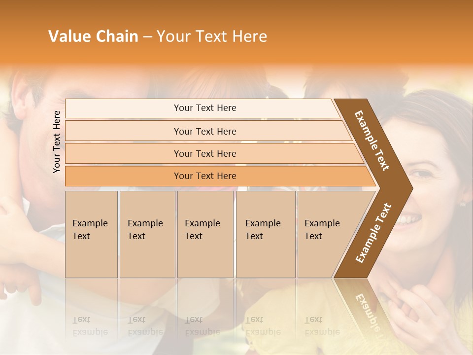 At Camera Year Old Girl PowerPoint Template