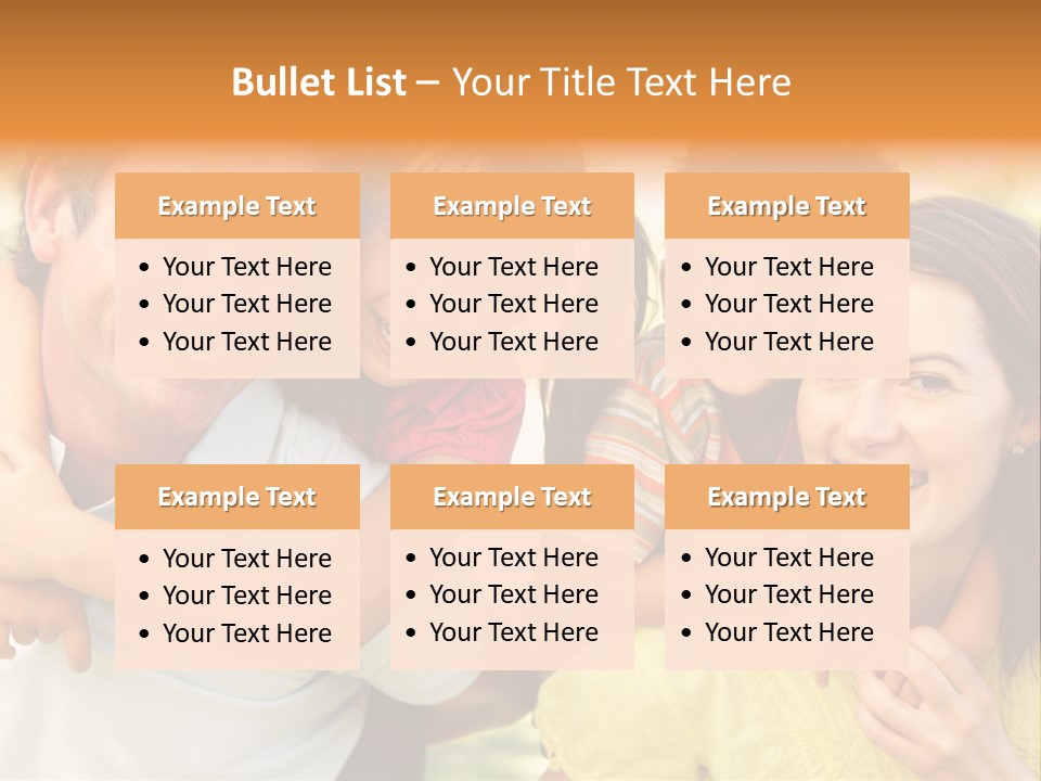 At Camera Year Old Girl PowerPoint Template