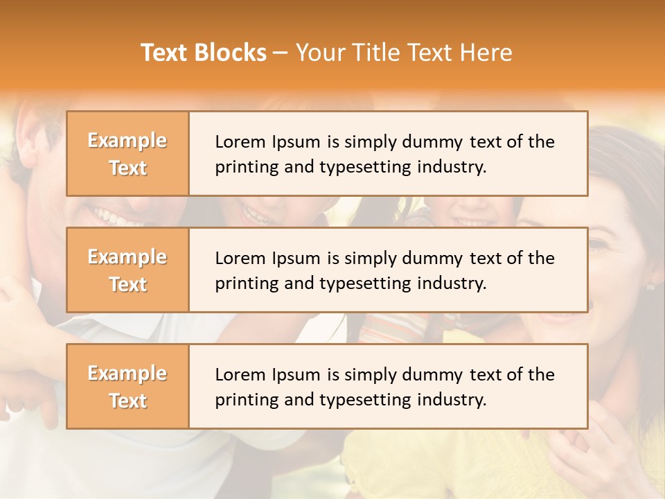 At Camera Year Old Girl PowerPoint Template