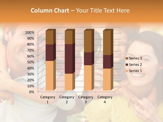 At Camera Year Old Girl PowerPoint Template