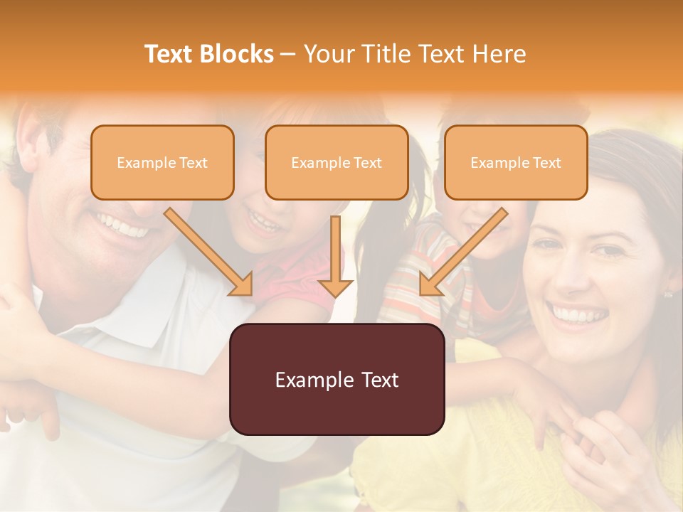 At Camera Year Old Girl PowerPoint Template