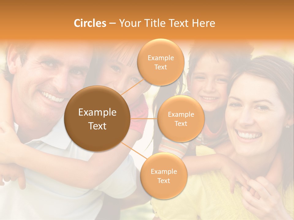 At Camera Year Old Girl PowerPoint Template