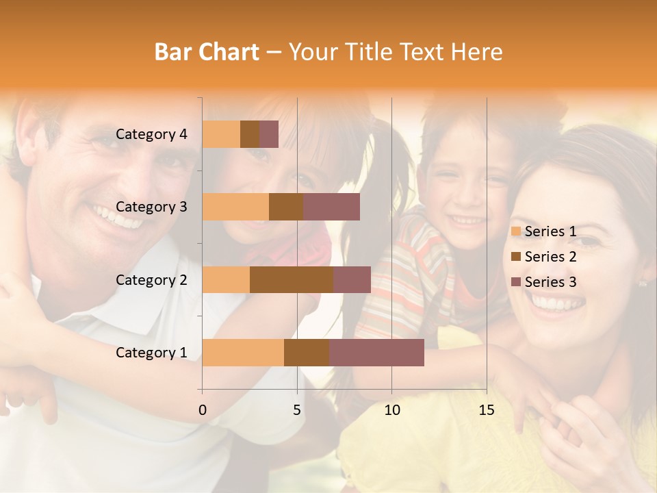 At Camera Year Old Girl PowerPoint Template