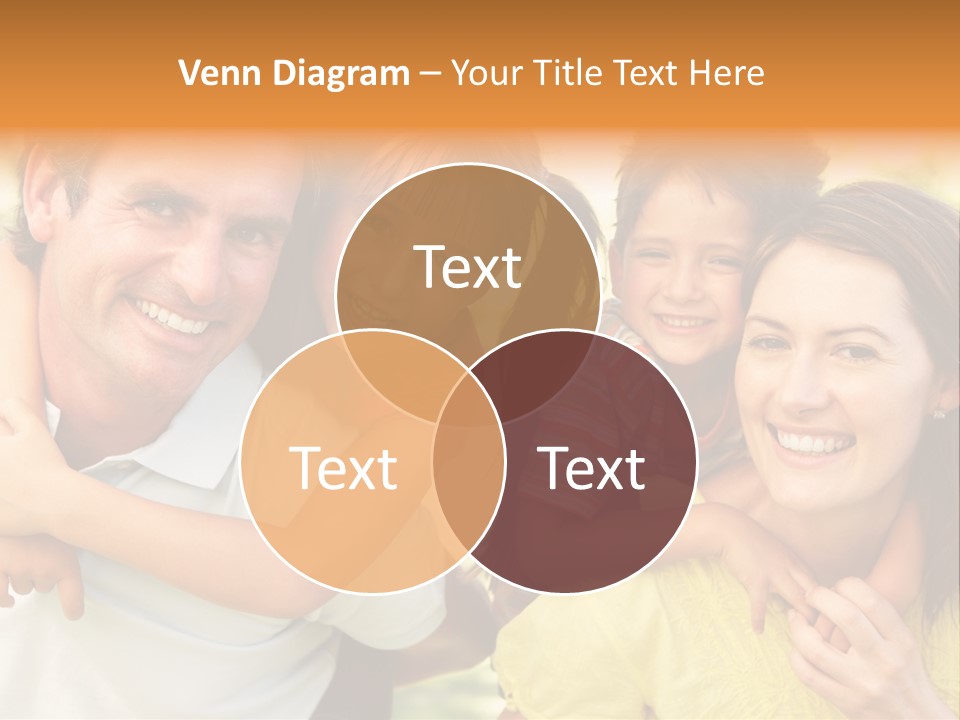 At Camera Year Old Girl PowerPoint Template