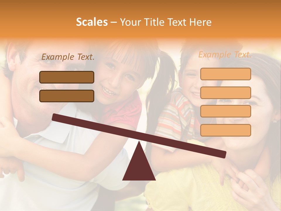 At Camera Year Old Girl PowerPoint Template