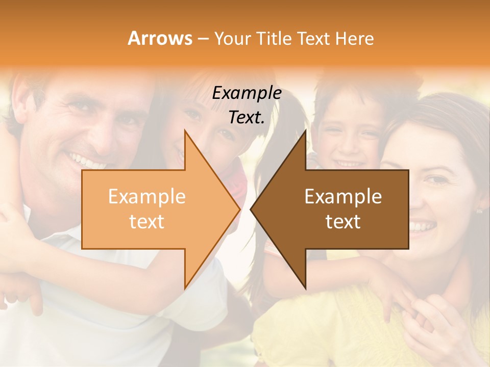 At Camera Year Old Girl PowerPoint Template