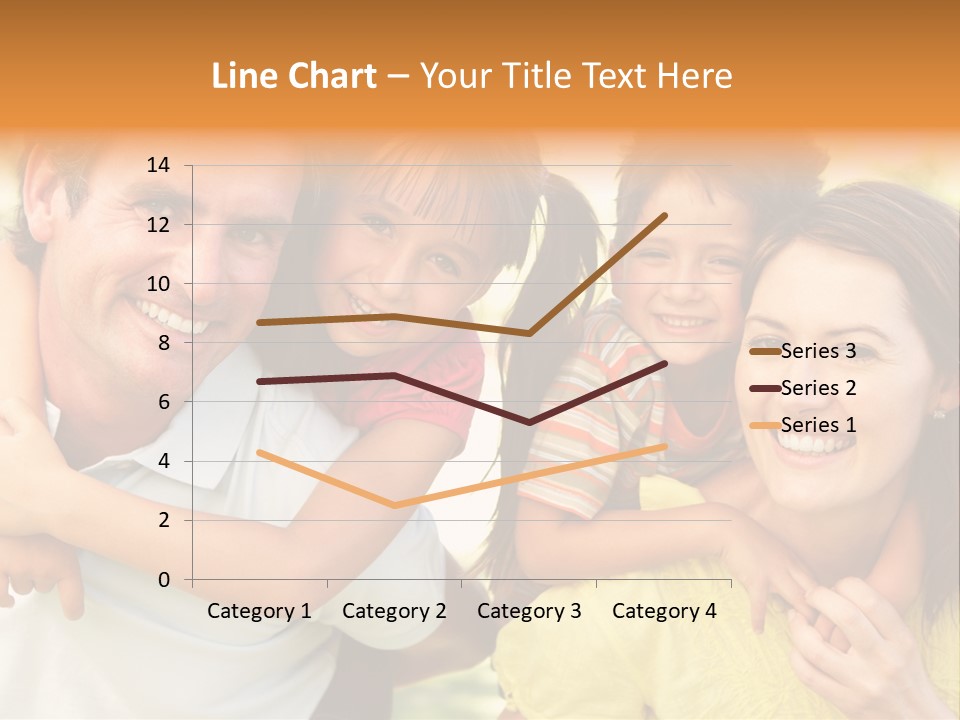 At Camera Year Old Girl PowerPoint Template