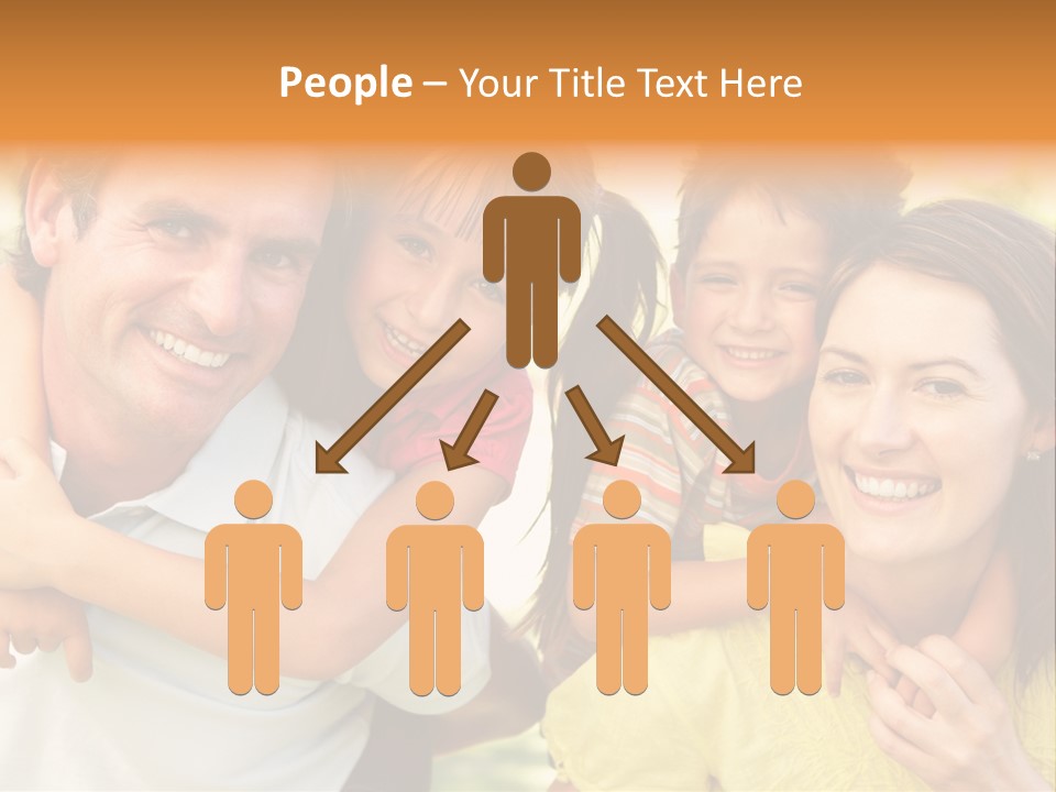 At Camera Year Old Girl PowerPoint Template