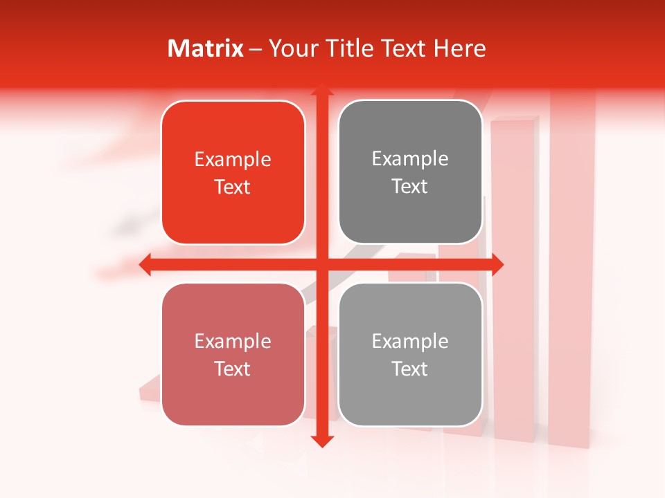 Bar Downward Low PowerPoint Template