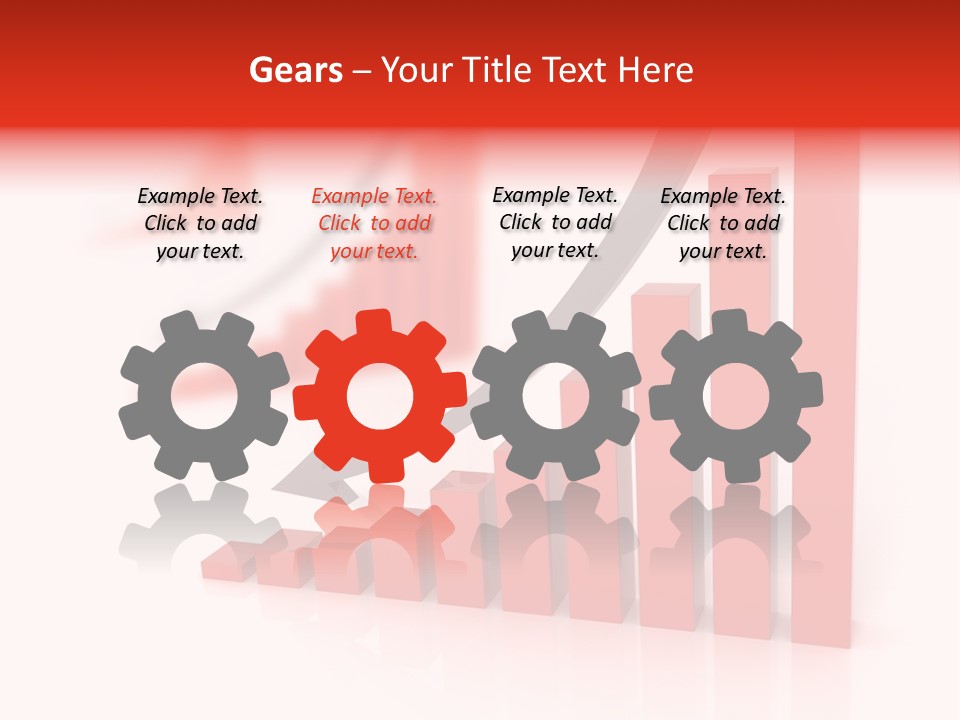 Bar Downward Low PowerPoint Template