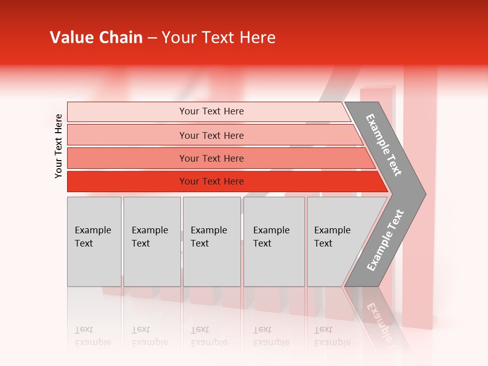 Bar Downward Low PowerPoint Template