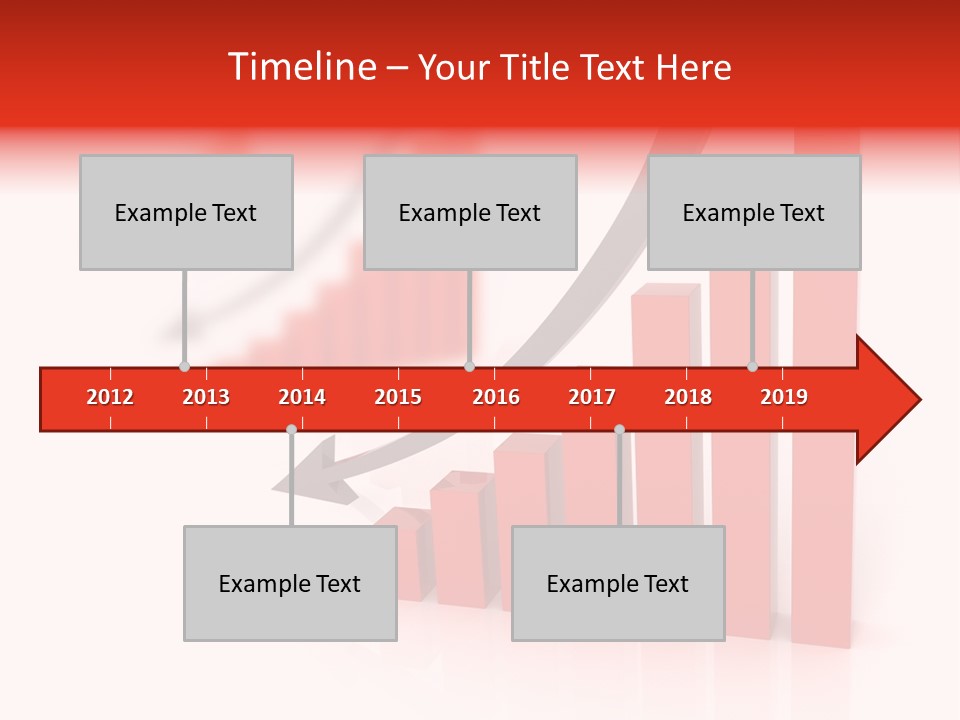 Bar Downward Low PowerPoint Template