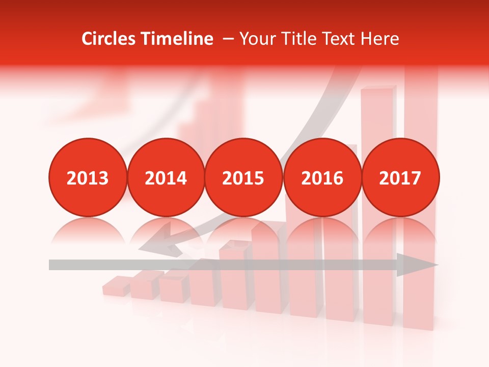 Bar Downward Low PowerPoint Template