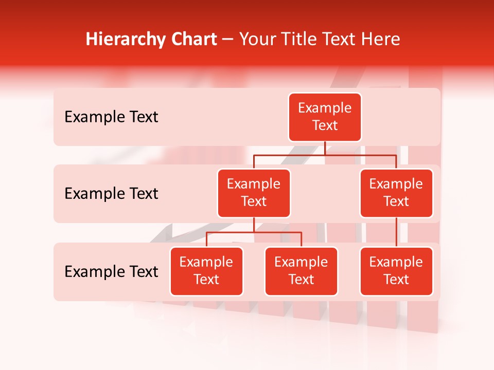 Bar Downward Low PowerPoint Template