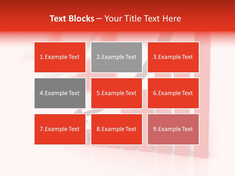 Bar Downward Low PowerPoint Template
