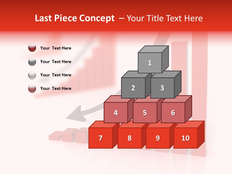 Bar Downward Low PowerPoint Template