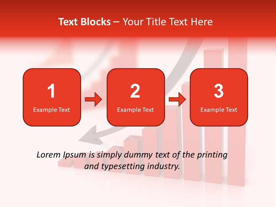 Bar Downward Low PowerPoint Template