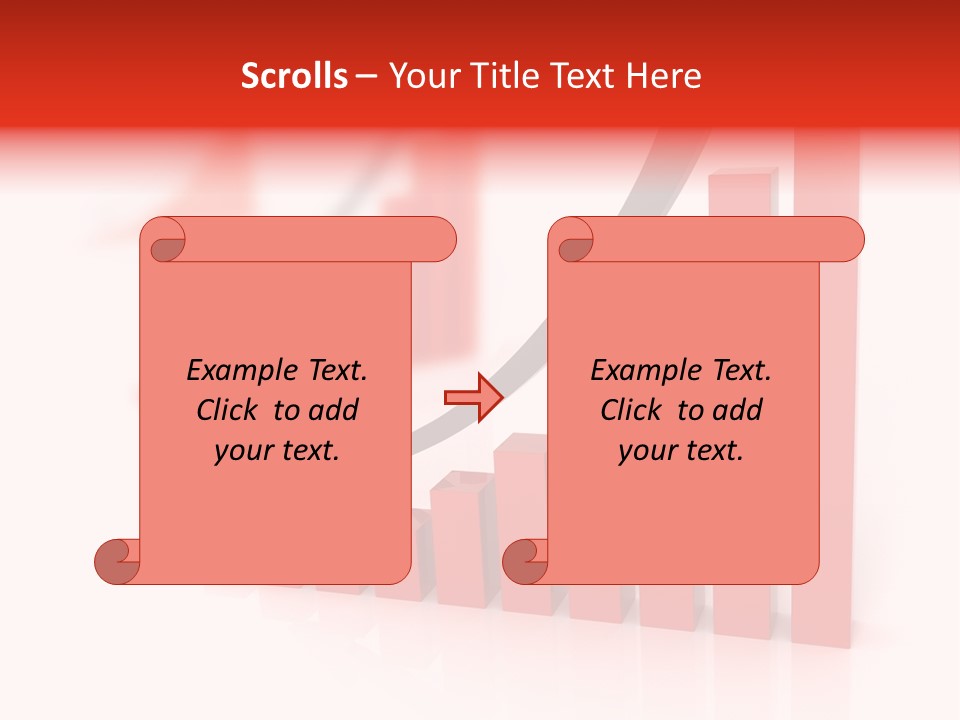 Bar Downward Low PowerPoint Template