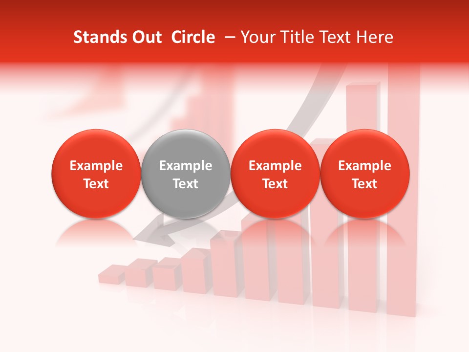 Bar Downward Low PowerPoint Template