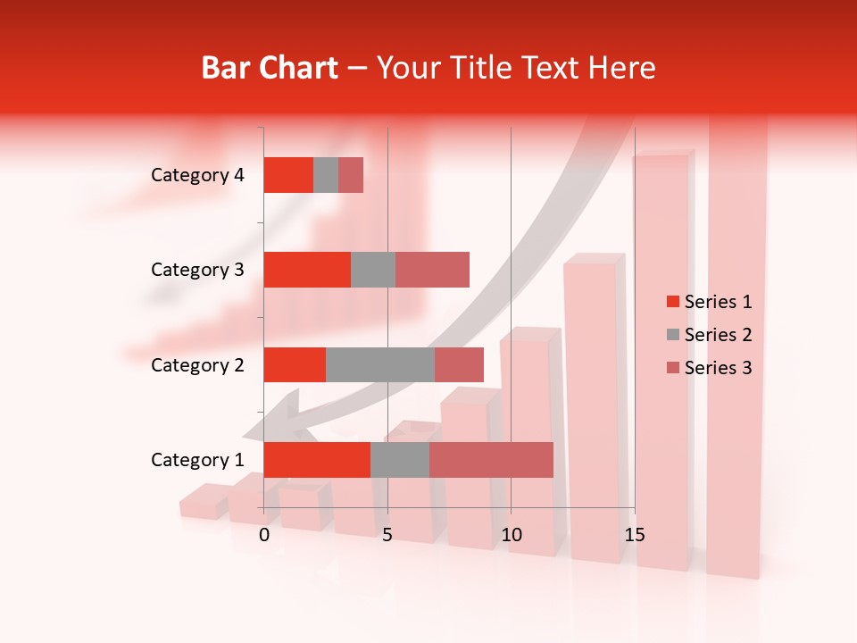 Bar Downward Low PowerPoint Template