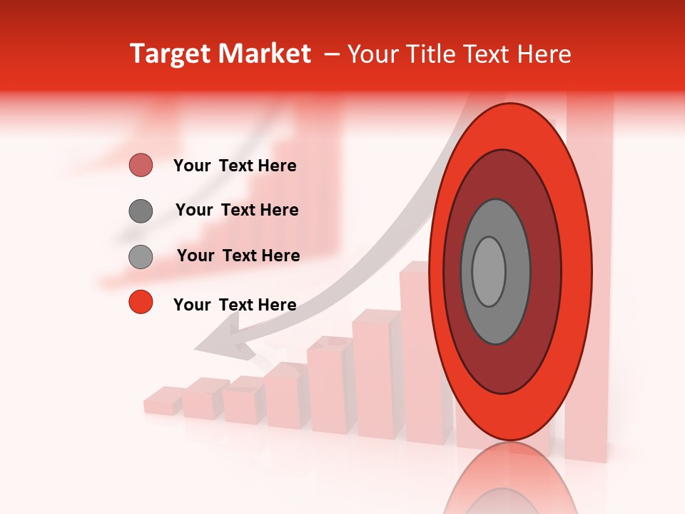 Bar Downward Low PowerPoint Template