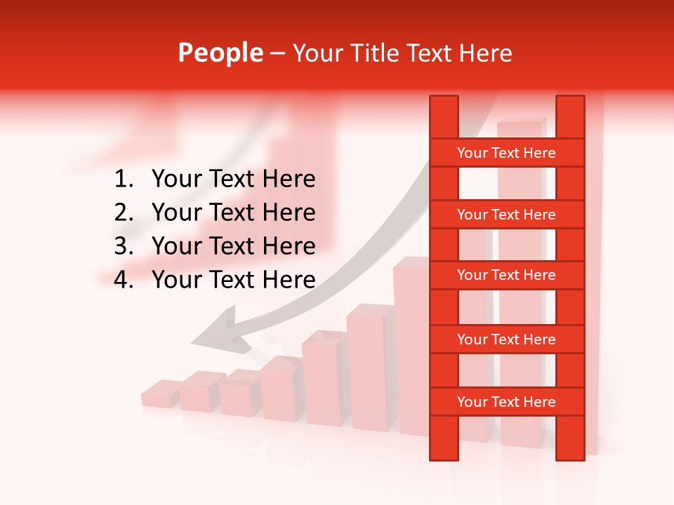 Bar Downward Low PowerPoint Template