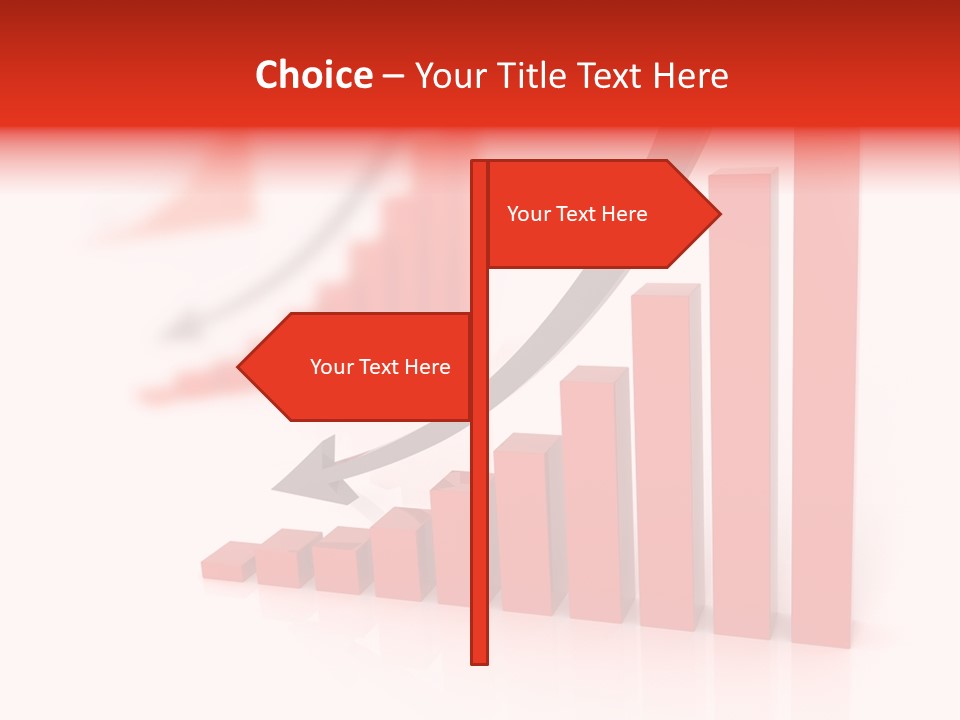 Bar Downward Low PowerPoint Template