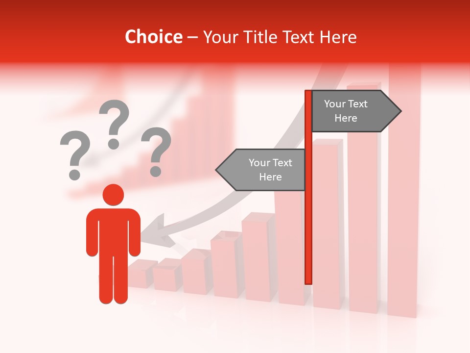 Bar Downward Low PowerPoint Template