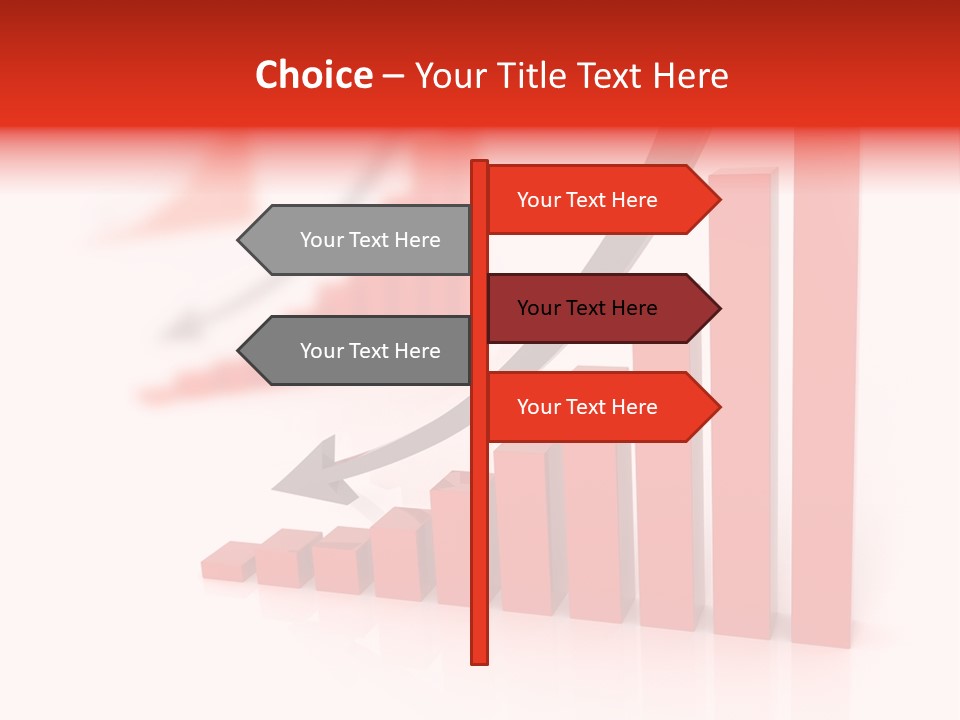 Bar Downward Low PowerPoint Template