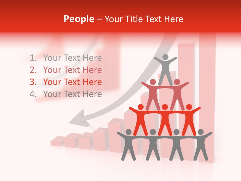 Bar Downward Low PowerPoint Template