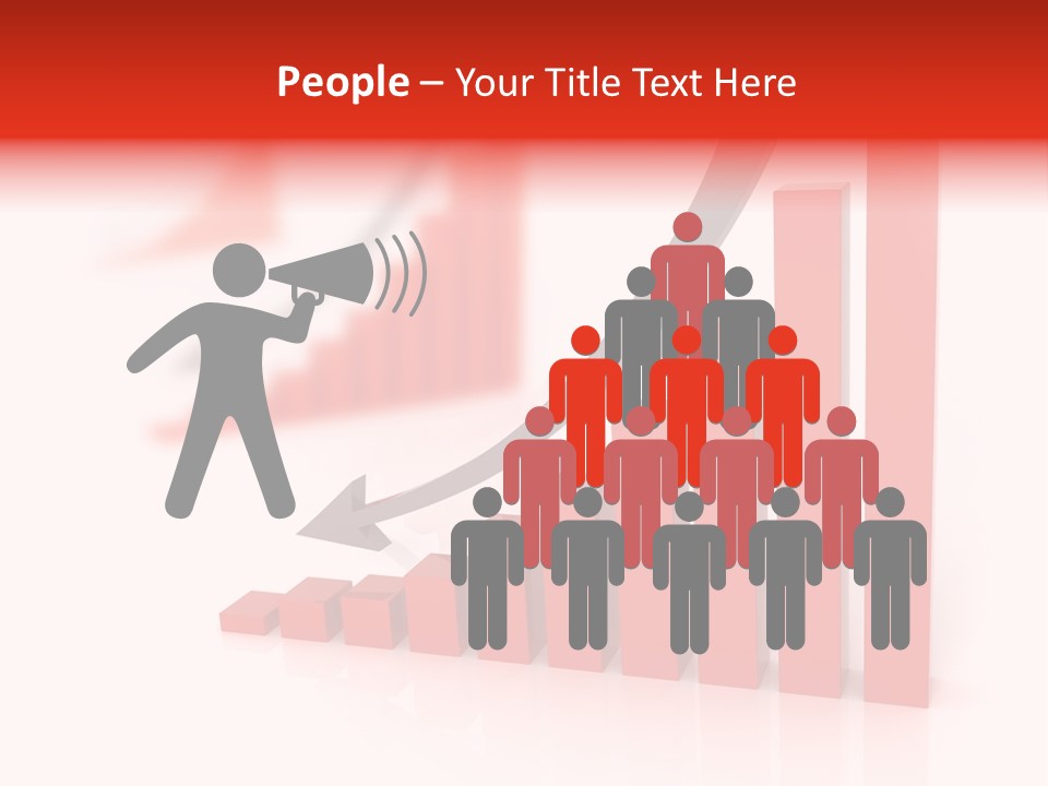 Bar Downward Low PowerPoint Template