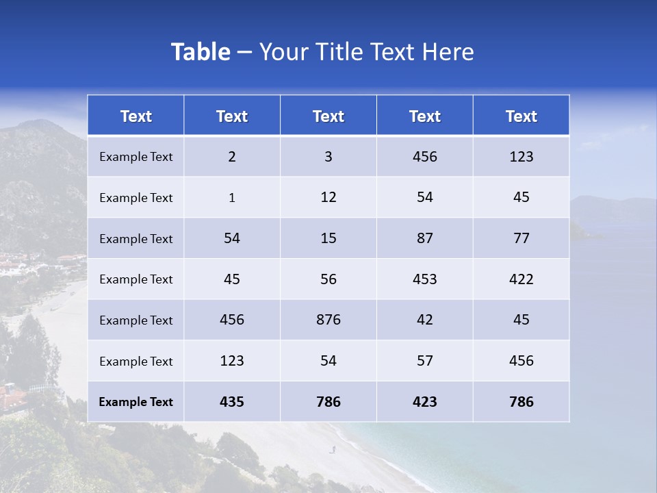 Surf Turkey Heat PowerPoint Template
