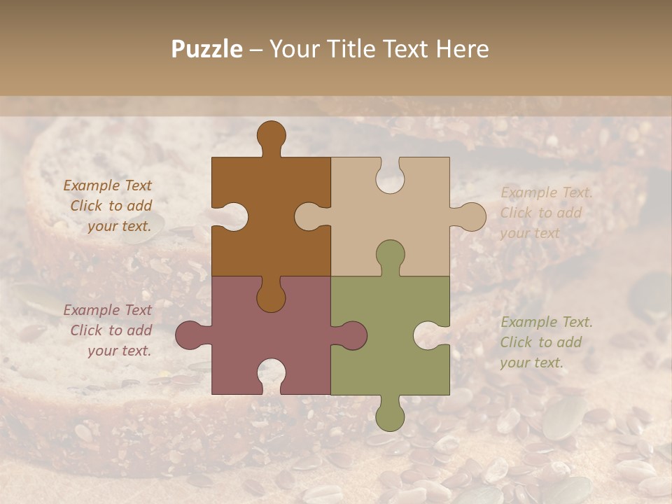 Diet Spread Meal PowerPoint Template