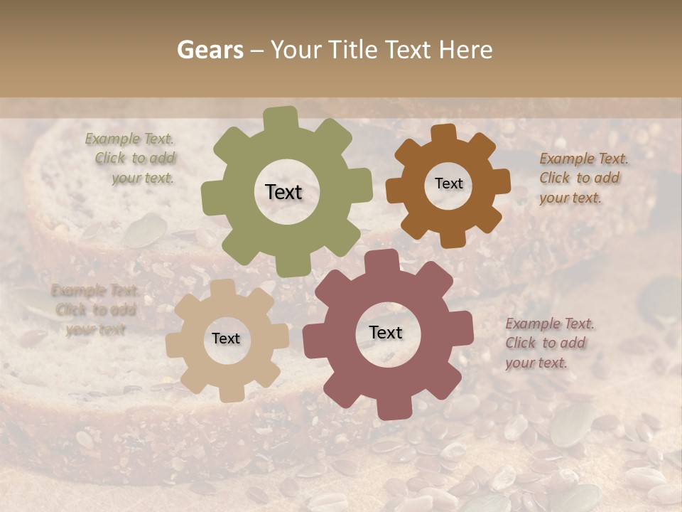 Diet Spread Meal PowerPoint Template