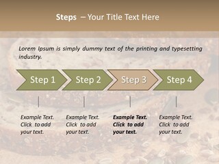 Diet Spread Meal PowerPoint Template