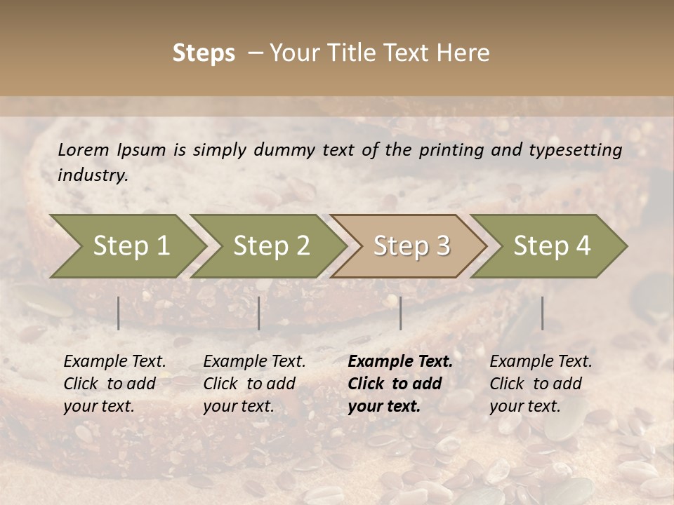 Diet Spread Meal PowerPoint Template