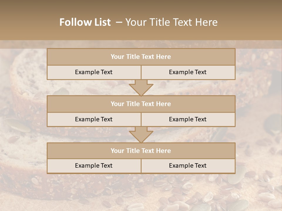 Diet Spread Meal PowerPoint Template