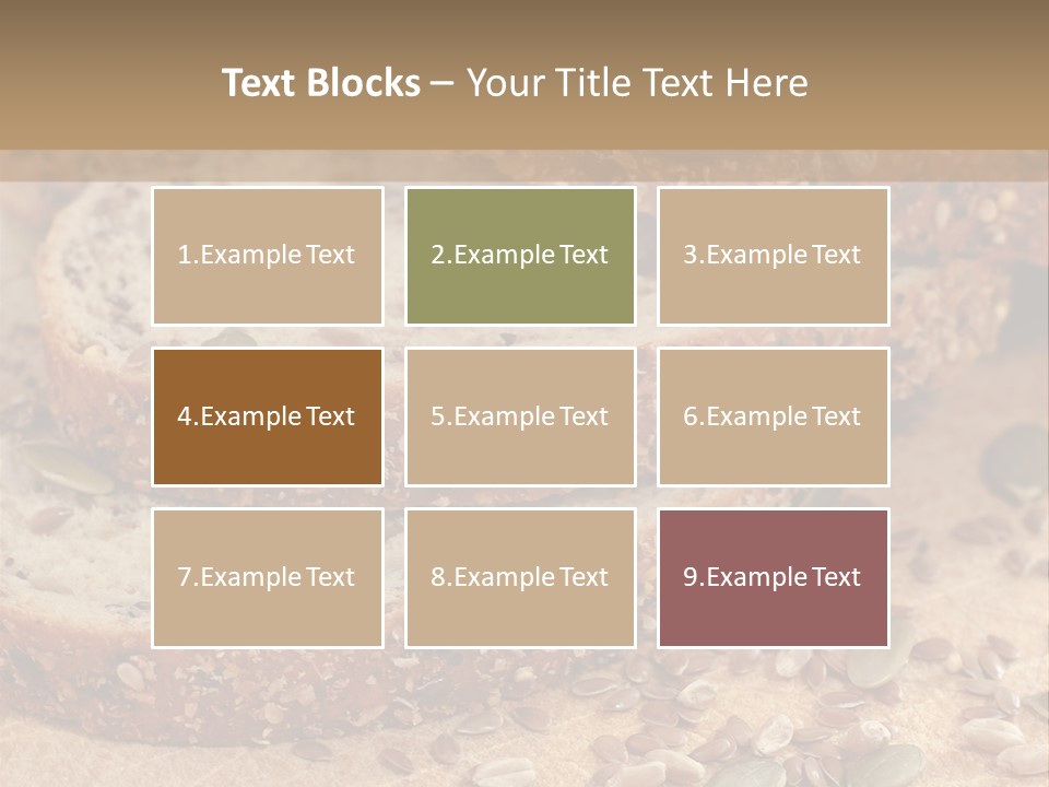Diet Spread Meal PowerPoint Template