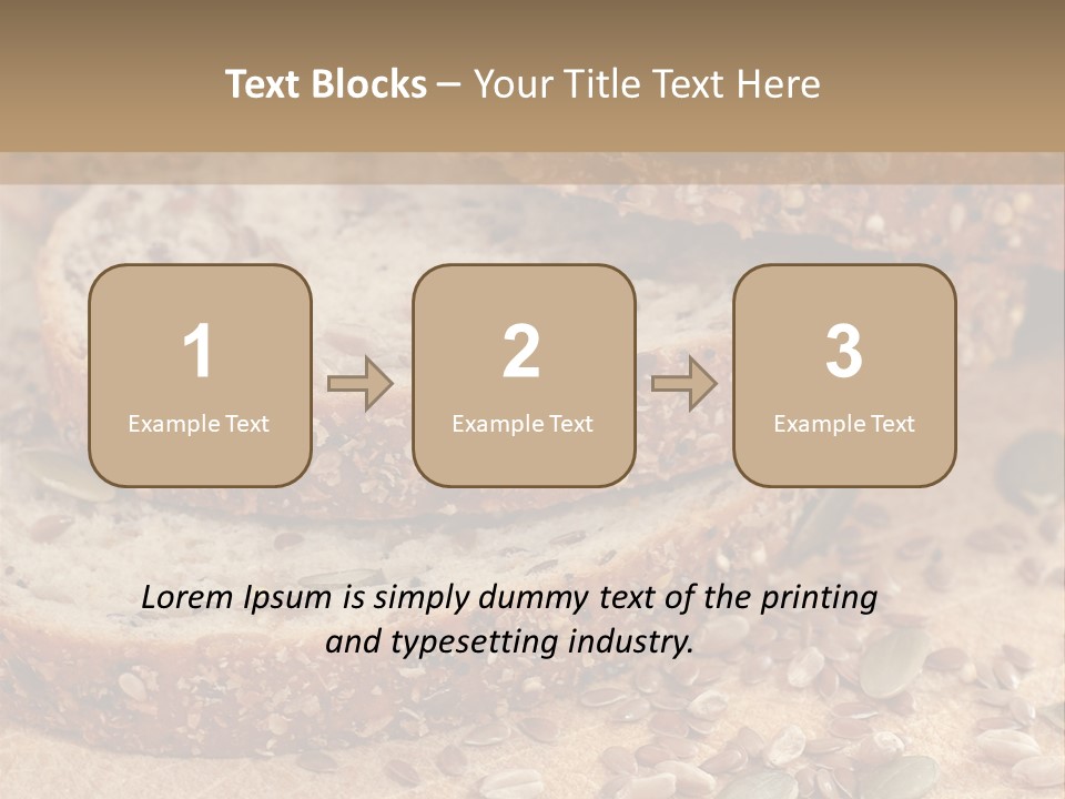 Diet Spread Meal PowerPoint Template