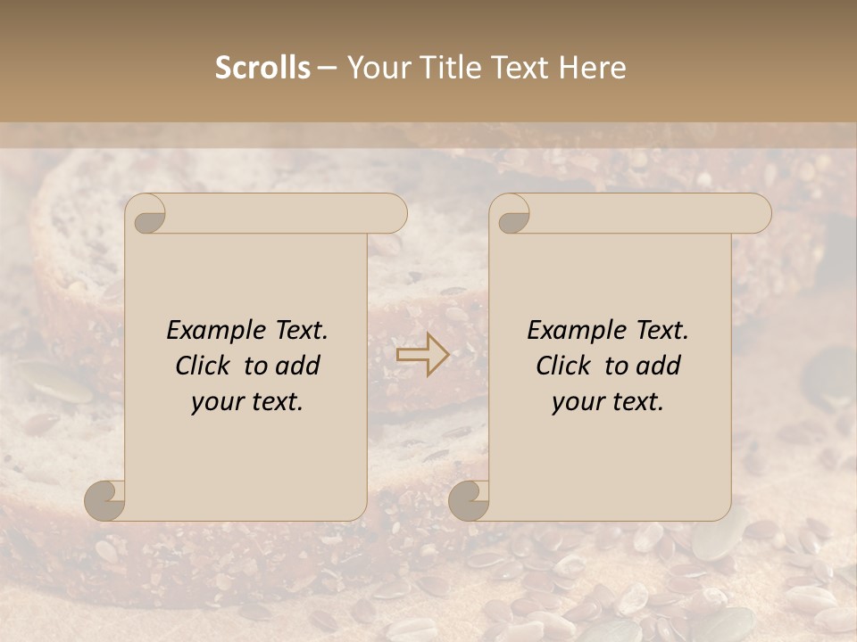 Diet Spread Meal PowerPoint Template