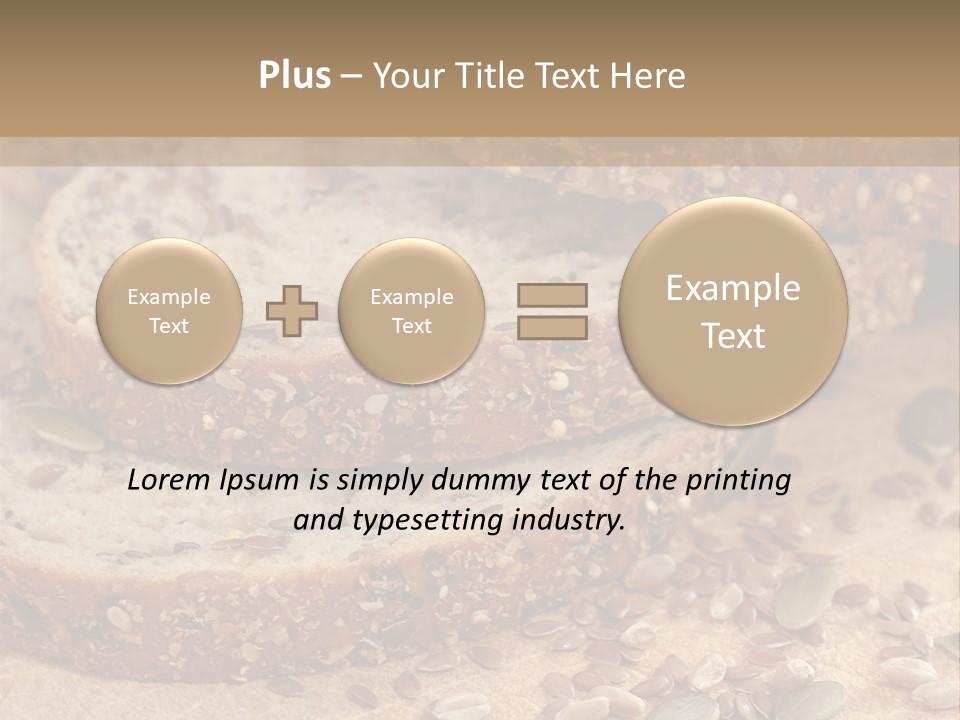 Diet Spread Meal PowerPoint Template