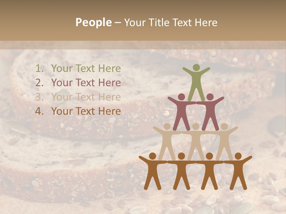 Diet Spread Meal PowerPoint Template